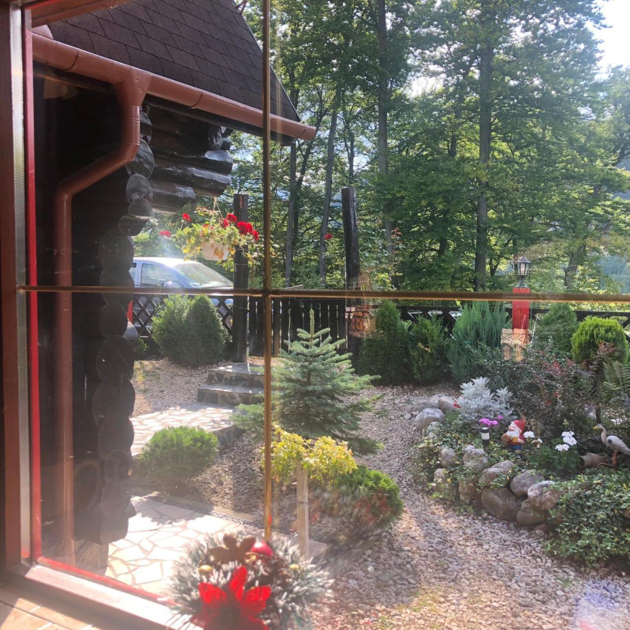 ブラショフ Hot Tub Chalet Retreatヴィラ エクステリア 写真